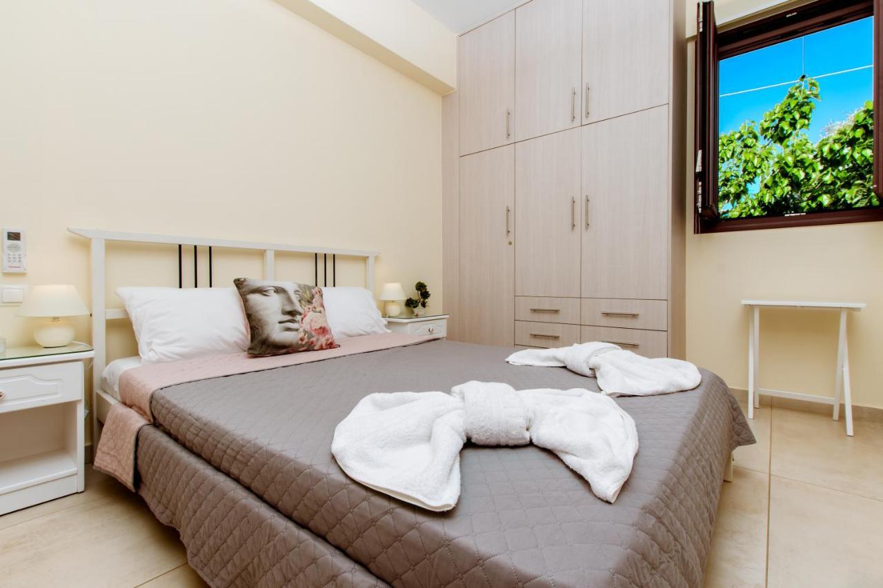 Chania Oasis With Heated Pool Chrissi Akti Chania Exterior foto